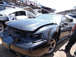 2001 FORD MUSTANG COBRA BLACK CONV 4.6L MT F18032